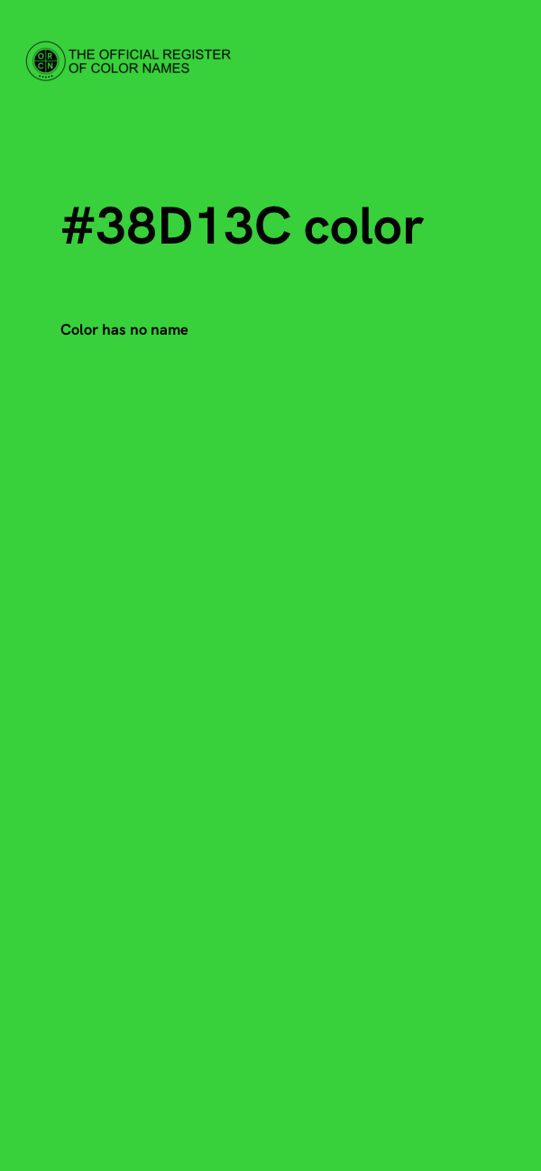 #38D13C color image