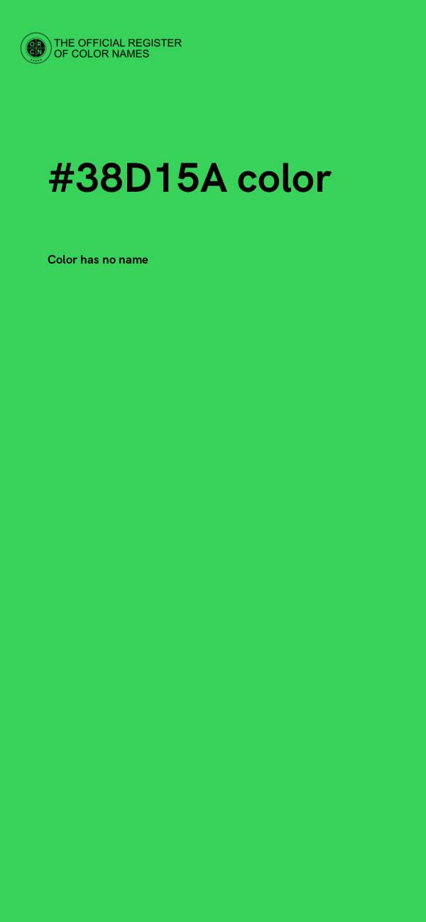 #38D15A color image