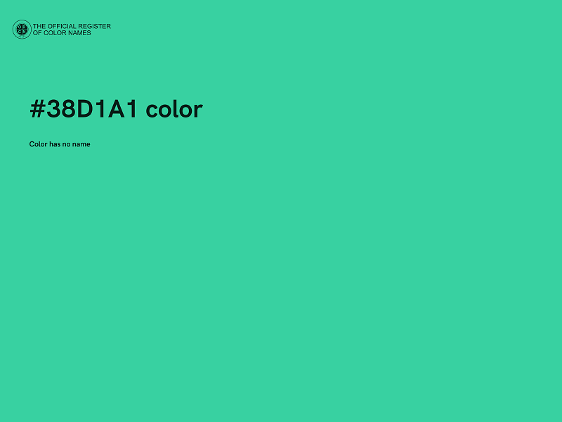 #38D1A1 color image