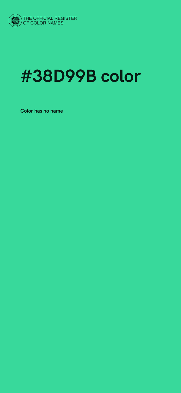 #38D99B color image