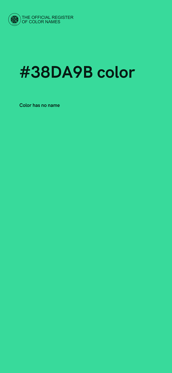 #38DA9B color image