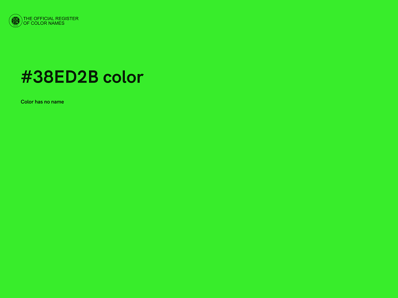#38ED2B color image
