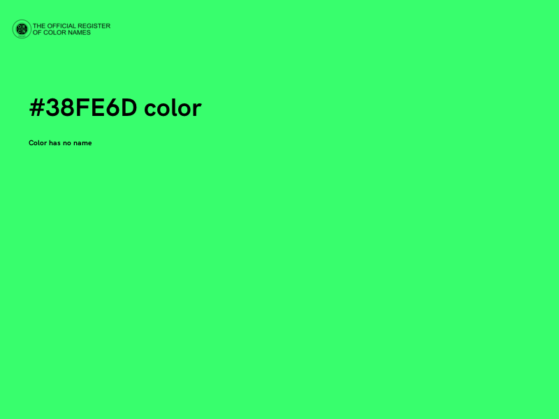 #38FE6D color image