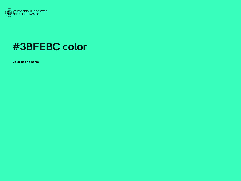 #38FEBC color image