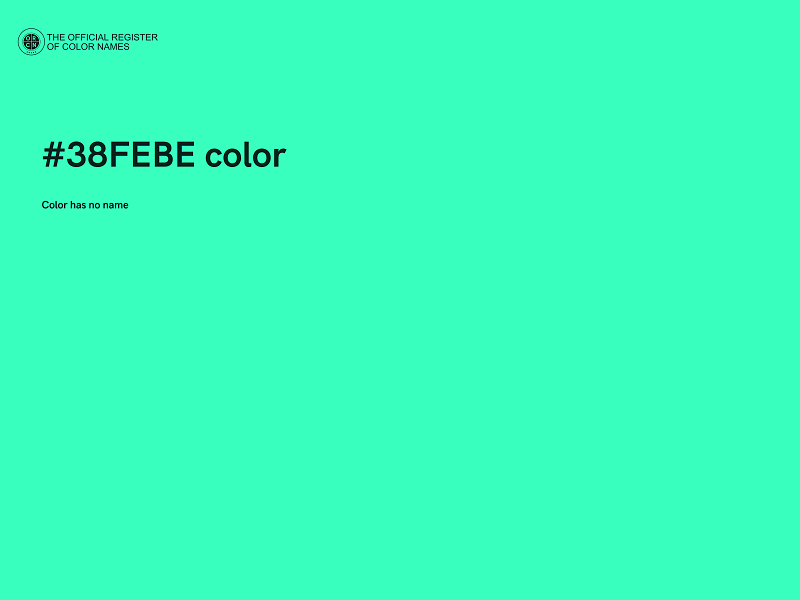 #38FEBE color image