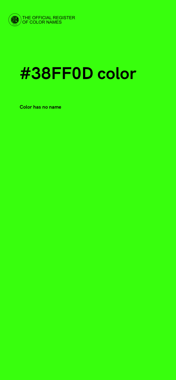 #38FF0D color image