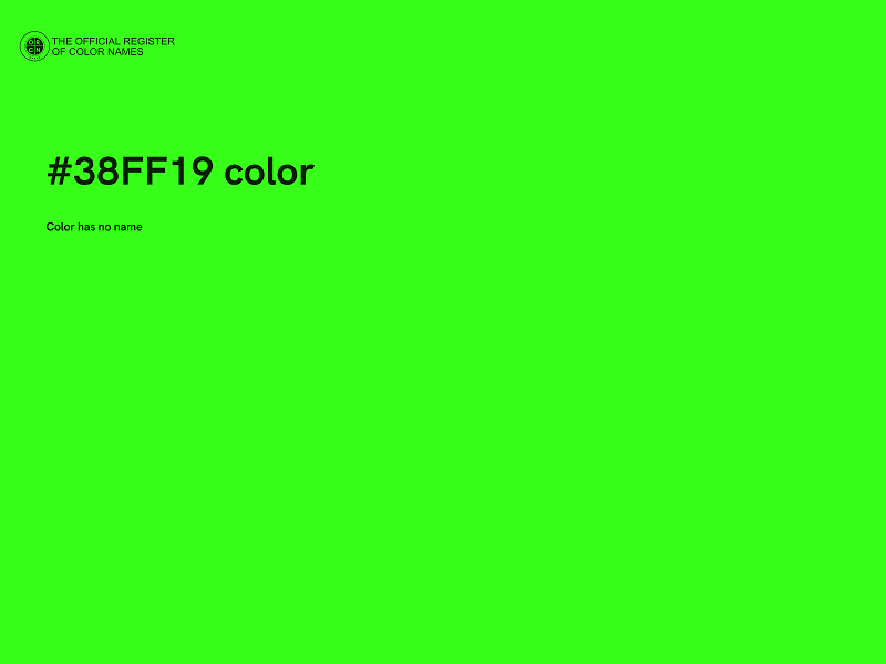 #38FF19 color image