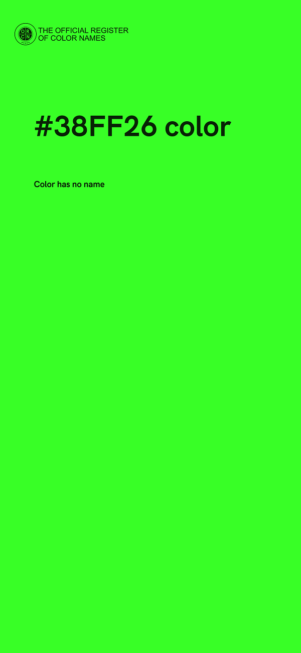 #38FF26 color image