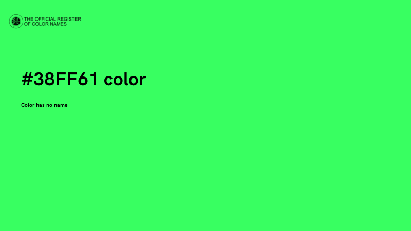 #38FF61 color image