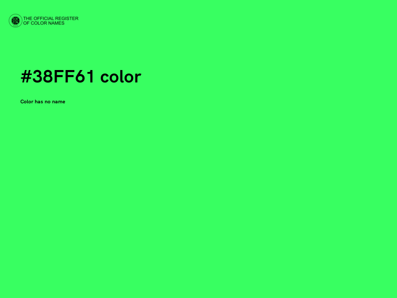 #38FF61 color image