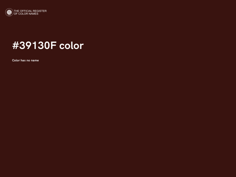 #39130F color image