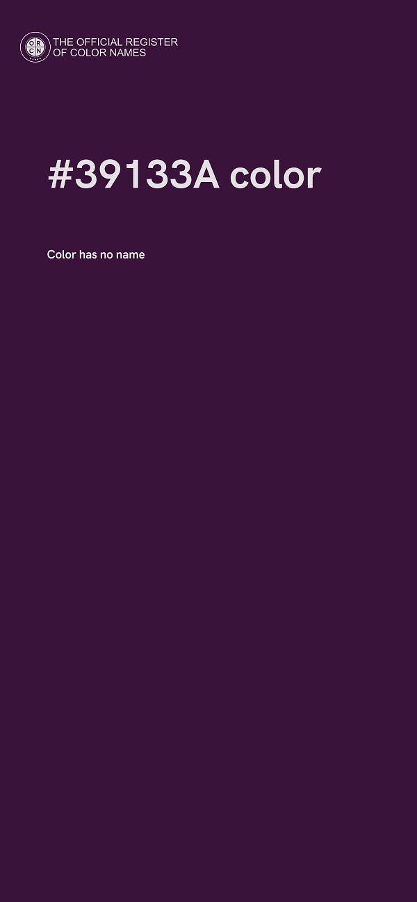 #39133A color image