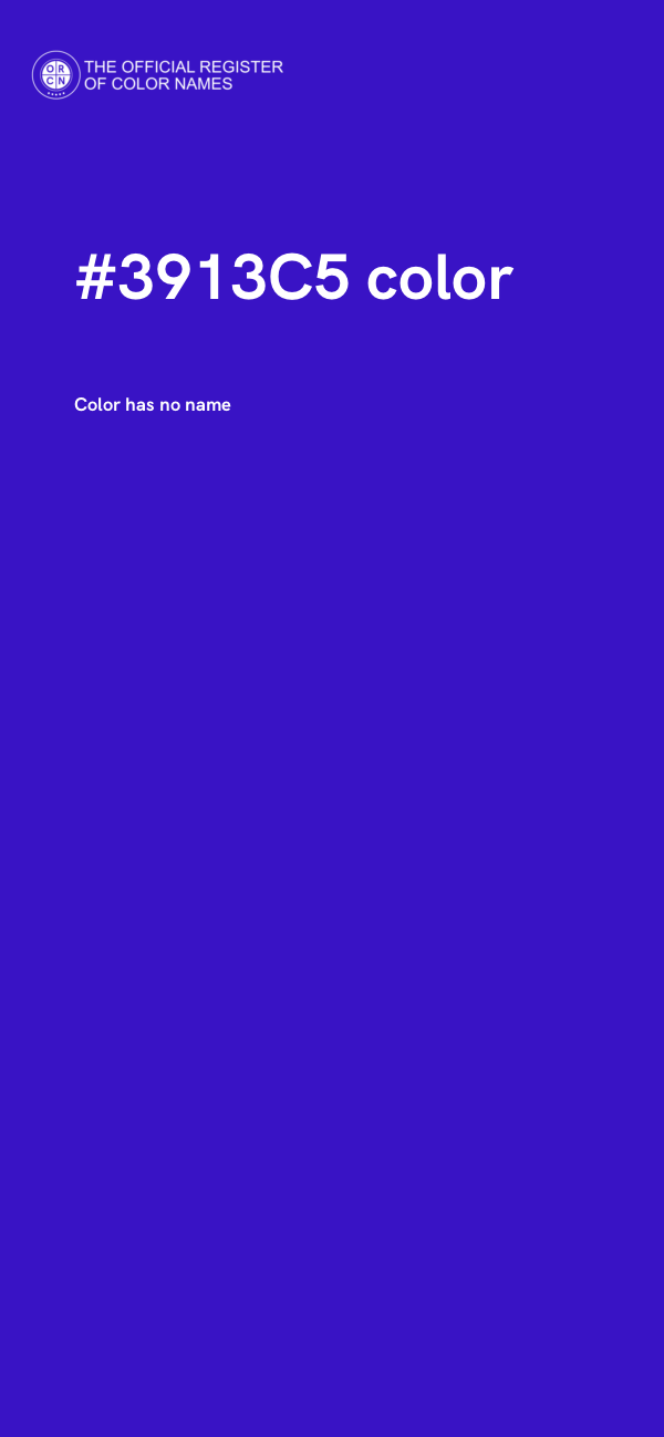 #3913C5 color image