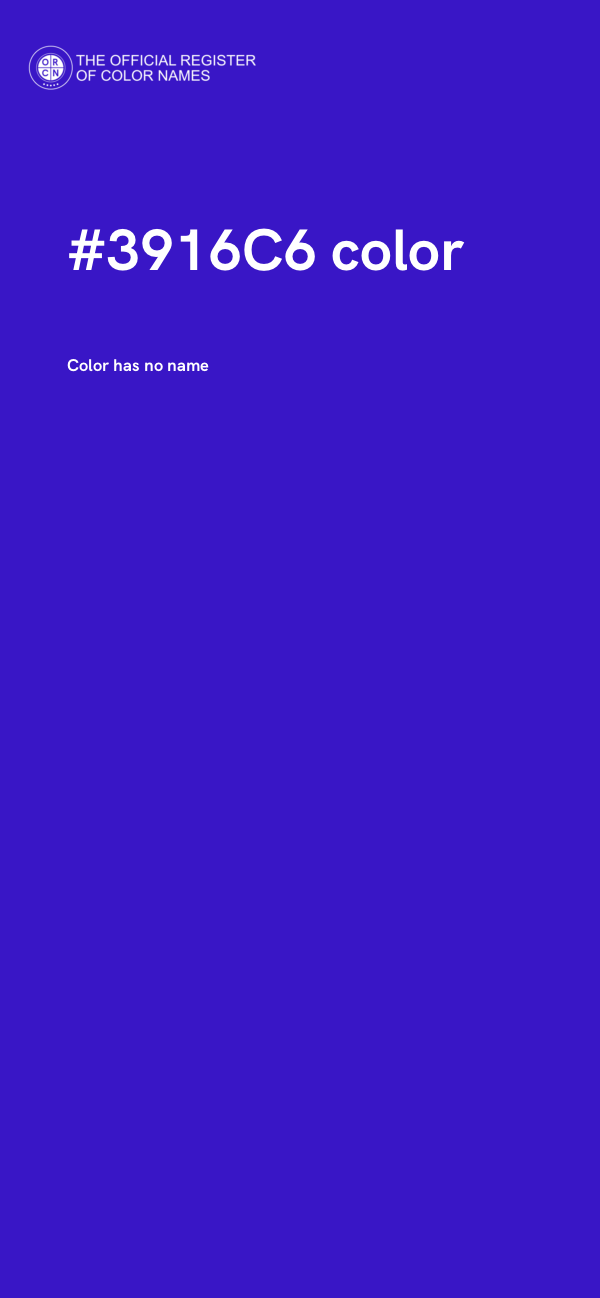 #3916C6 color image