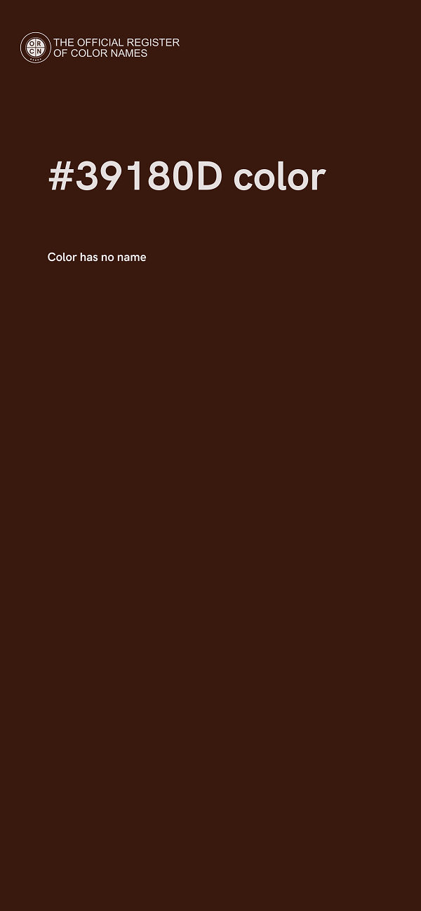 #39180D color image