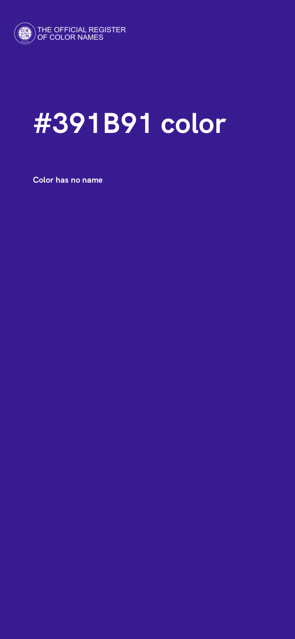 #391B91 color image