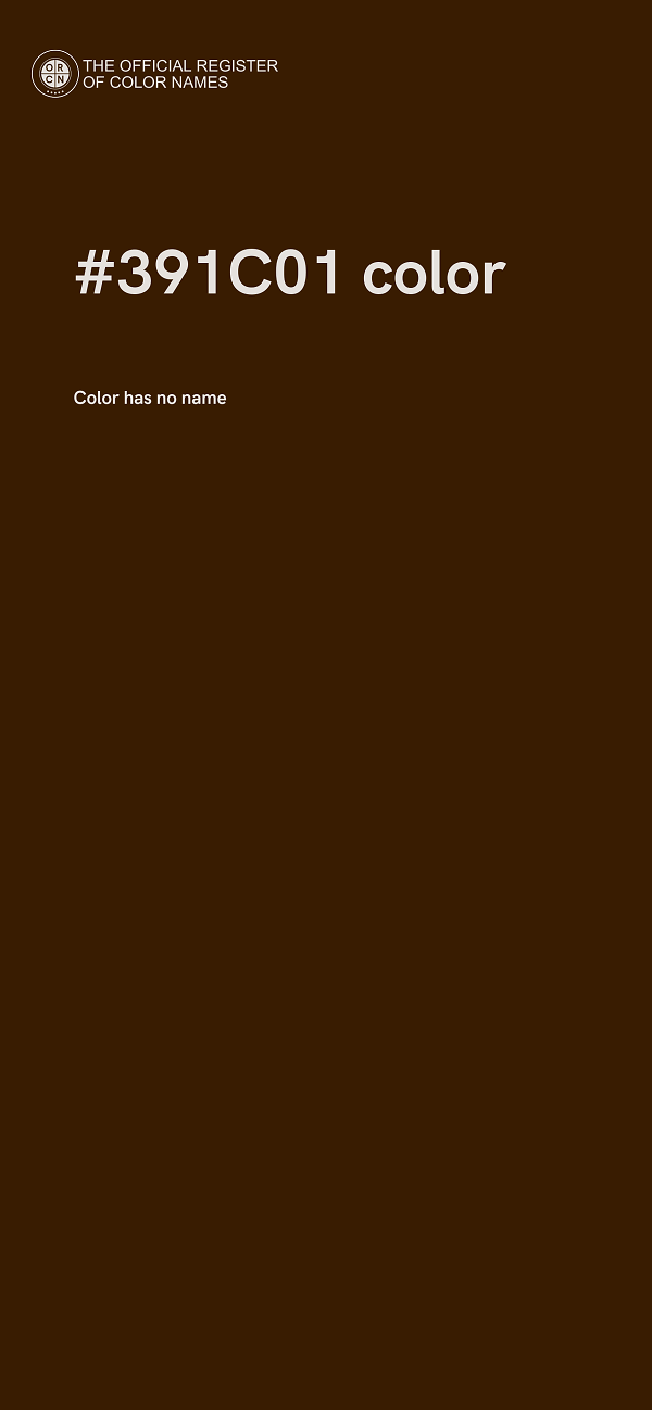 #391C01 color image