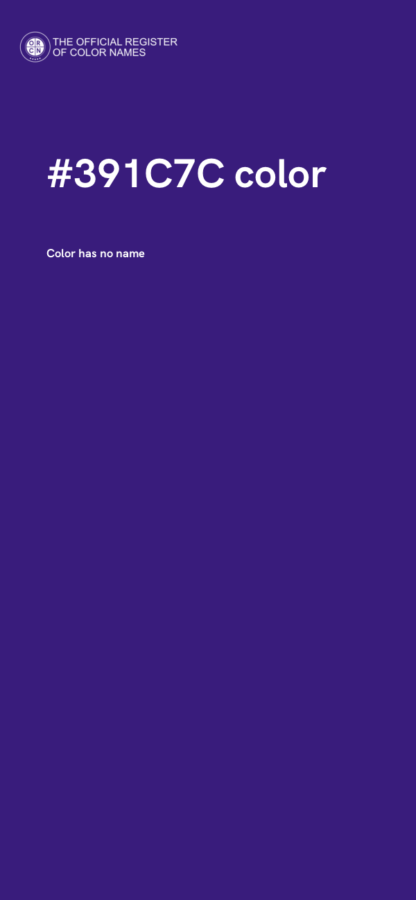 #391C7C color image