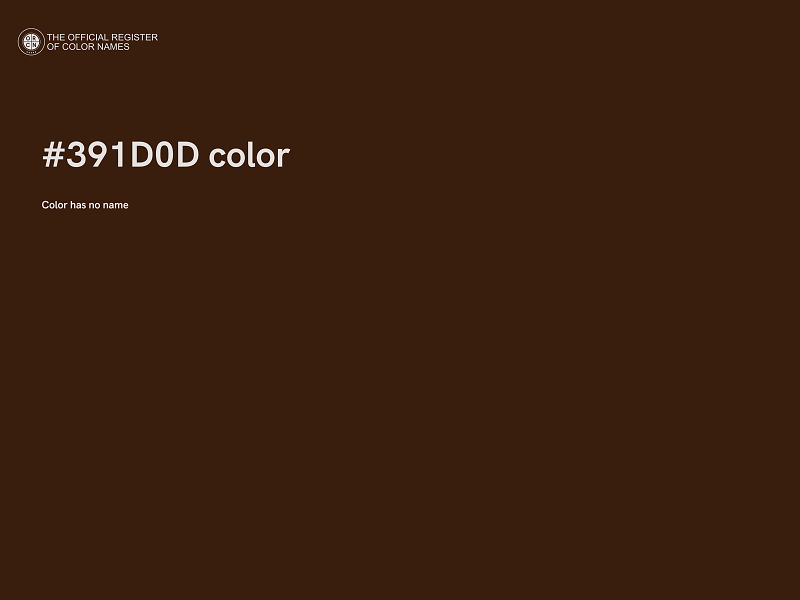 #391D0D color image