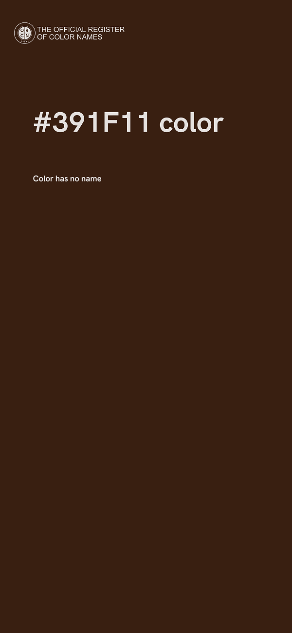 #391F11 color image