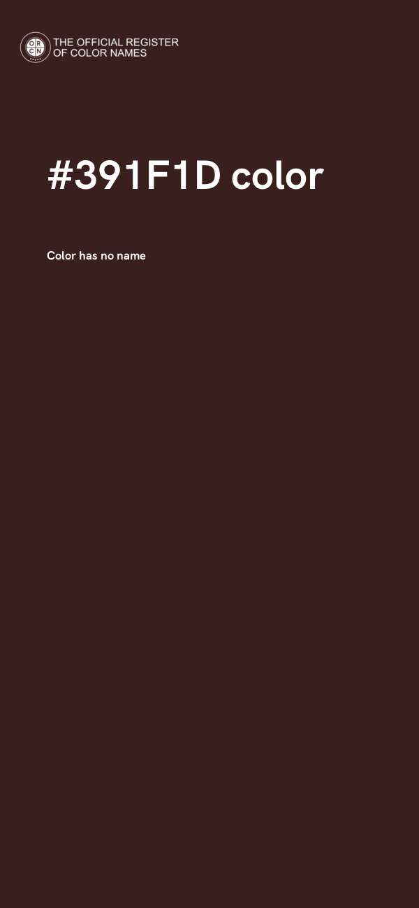 #391F1D color image