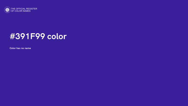 #391F99 color image