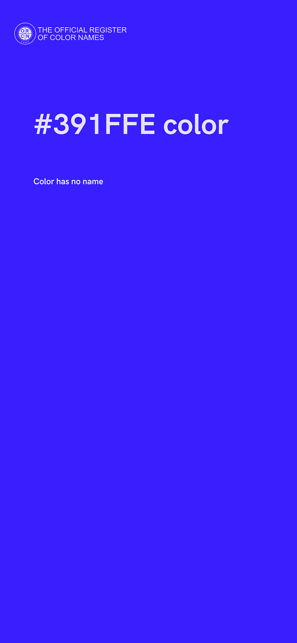 #391FFE color image