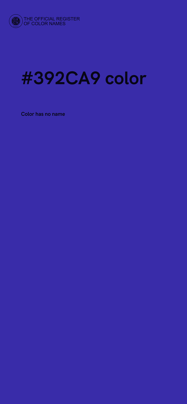 #392CA9 color image