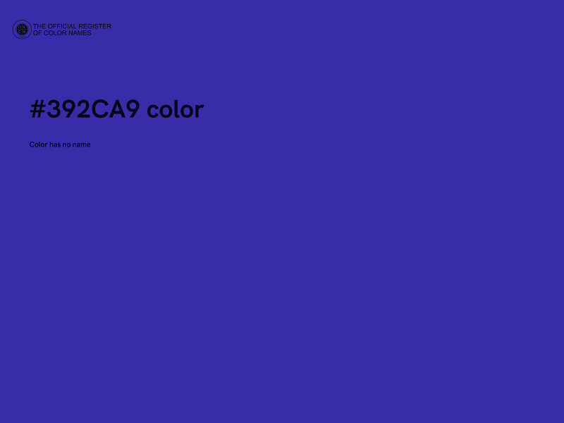 #392CA9 color image