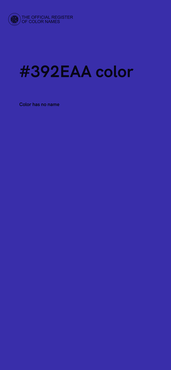 #392EAA color image