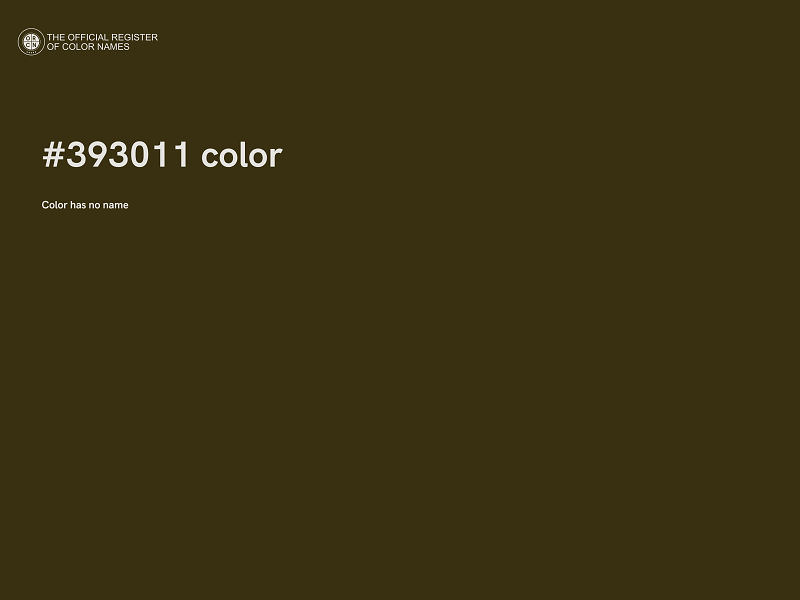 #393011 color image