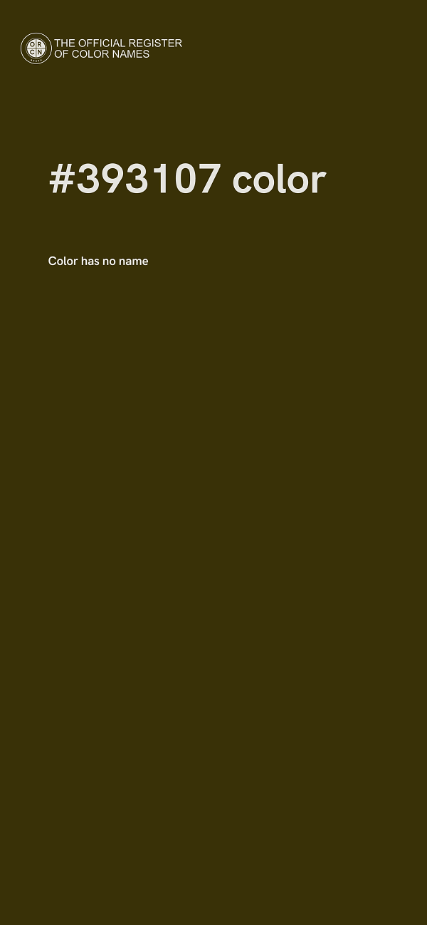 #393107 color image