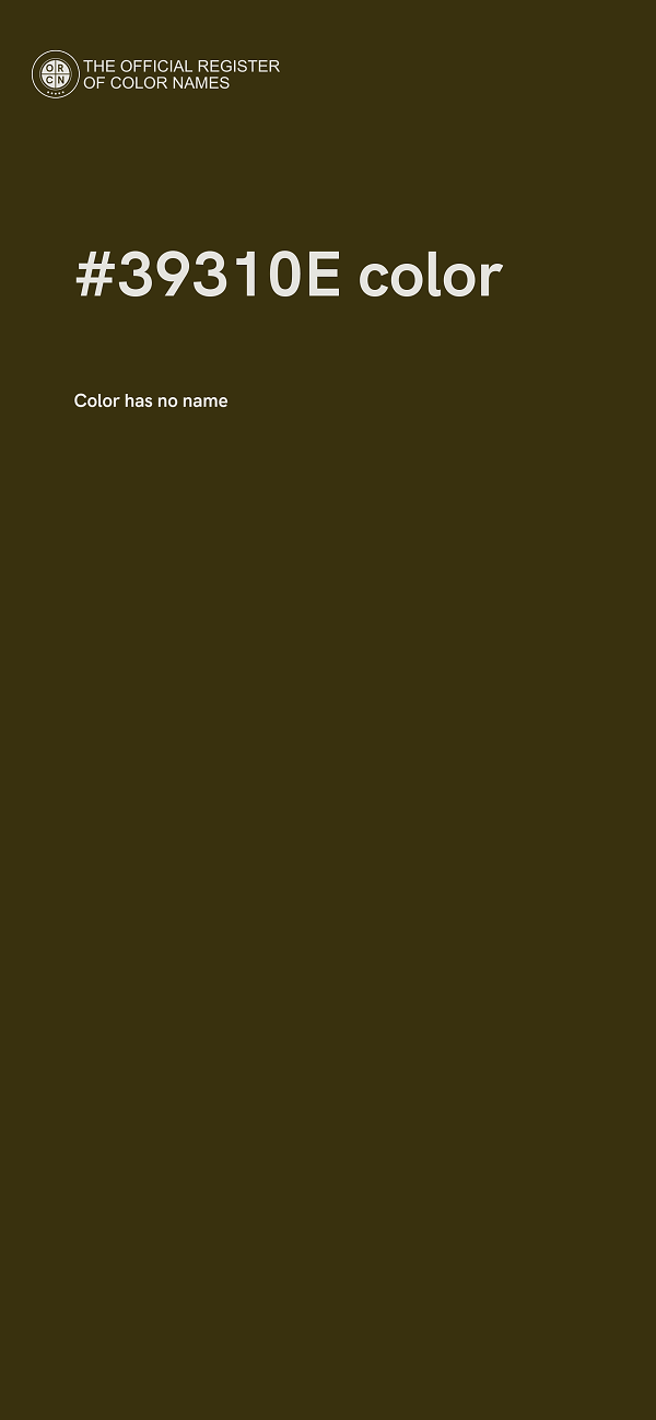 #39310E color image