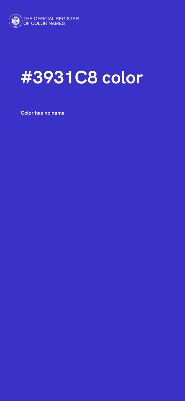 #3931C8 color image