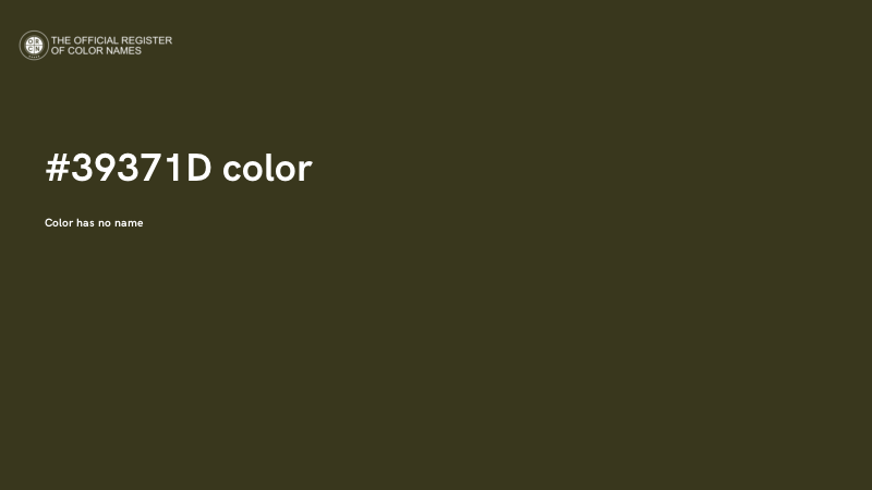 #39371D color image