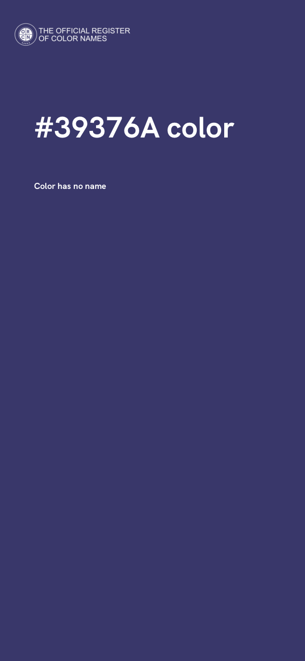 #39376A color image
