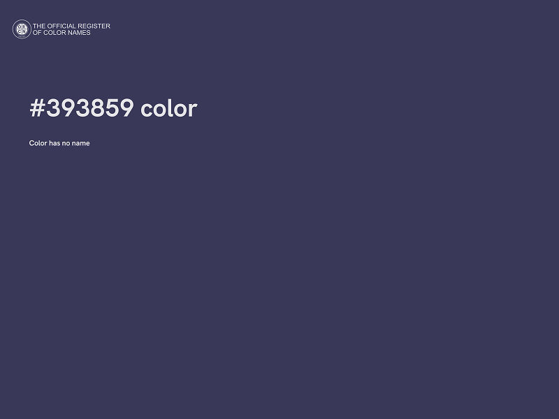 #393859 color image