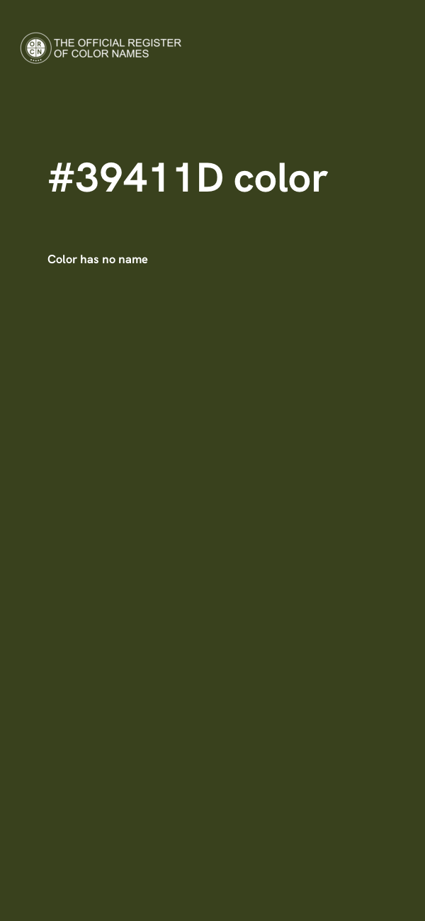 #39411D color image