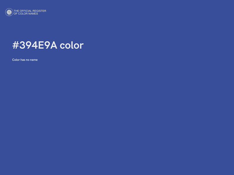 #394E9A color image