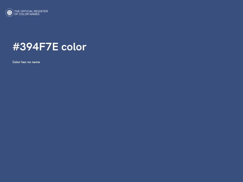 #394F7E color image