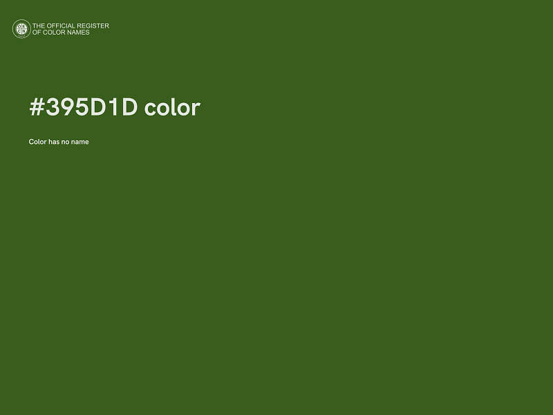 #395D1D color image