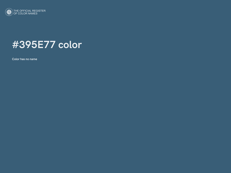 #395E77 color image