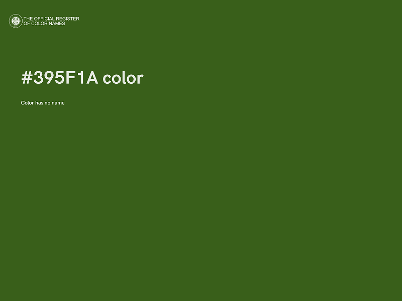 #395F1A color image