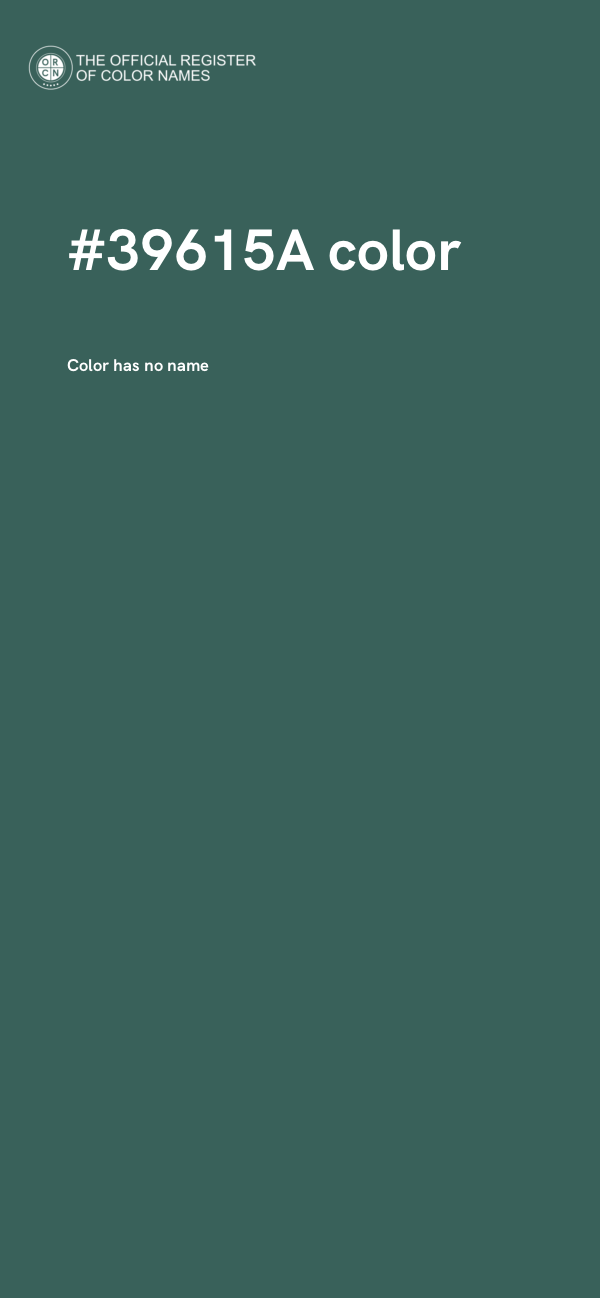 #39615A color image
