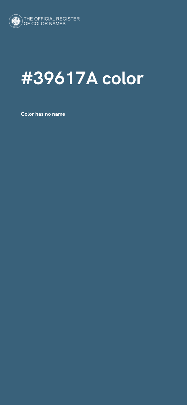 #39617A color image