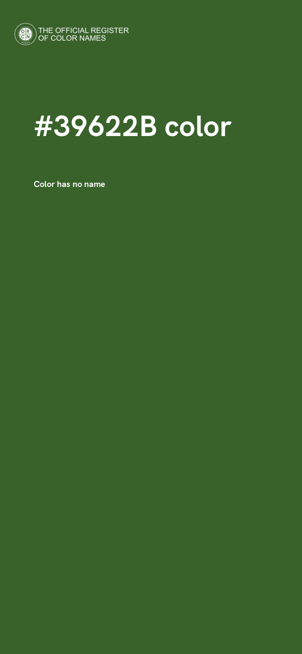 #39622B color image