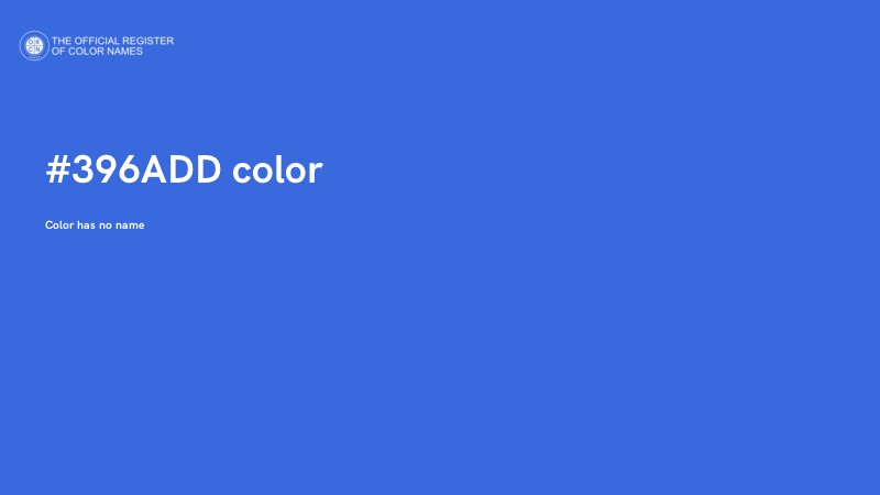 #396ADD color image
