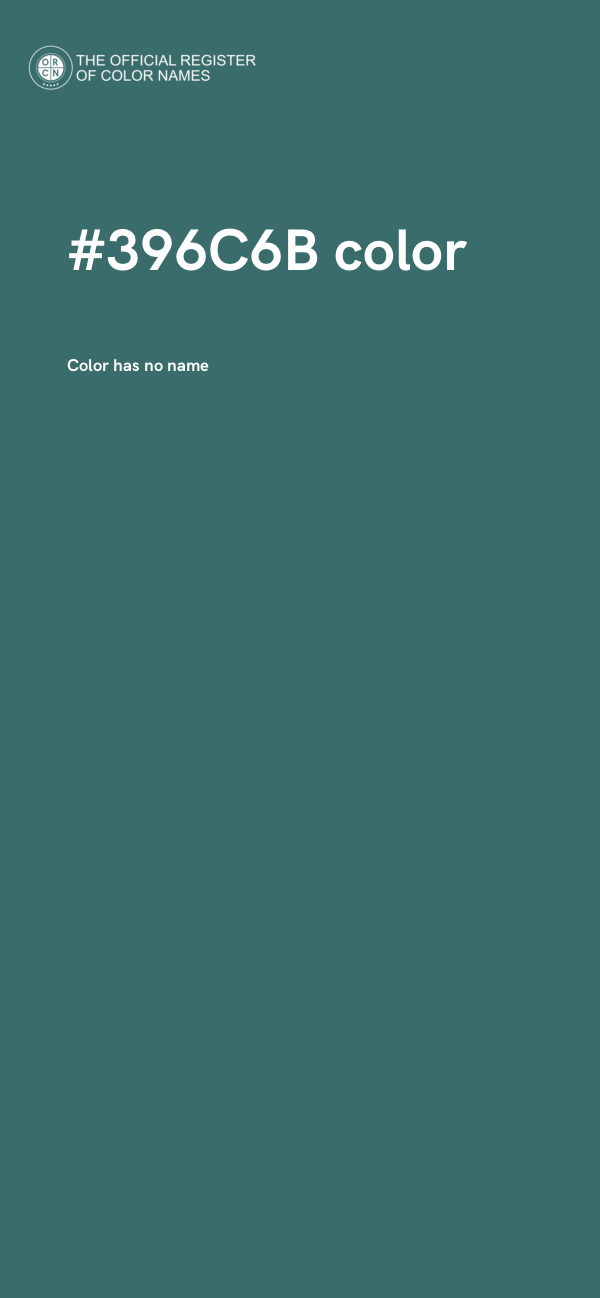 #396C6B color image