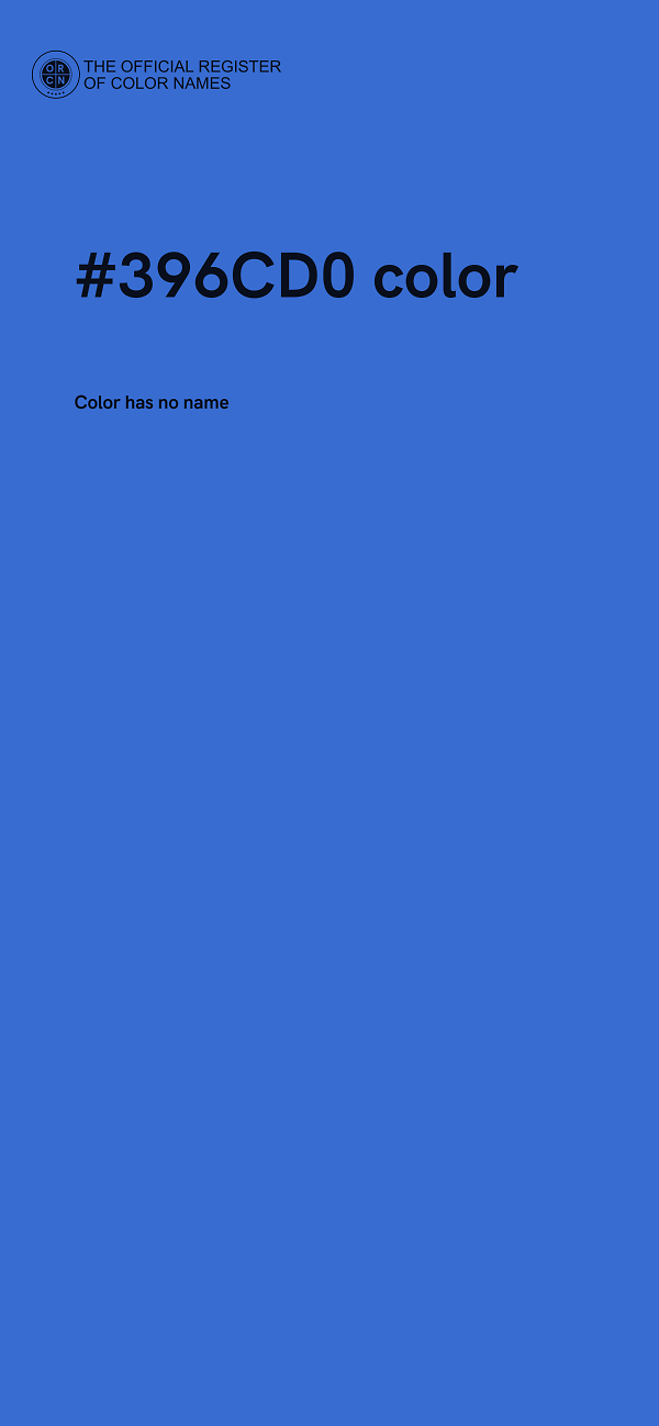 #396CD0 color image