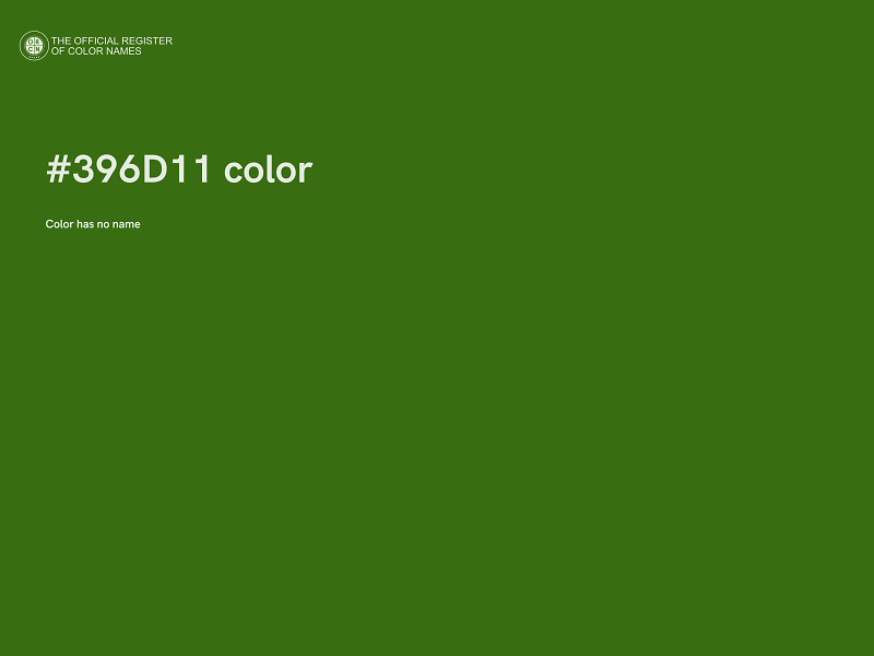 #396D11 color image